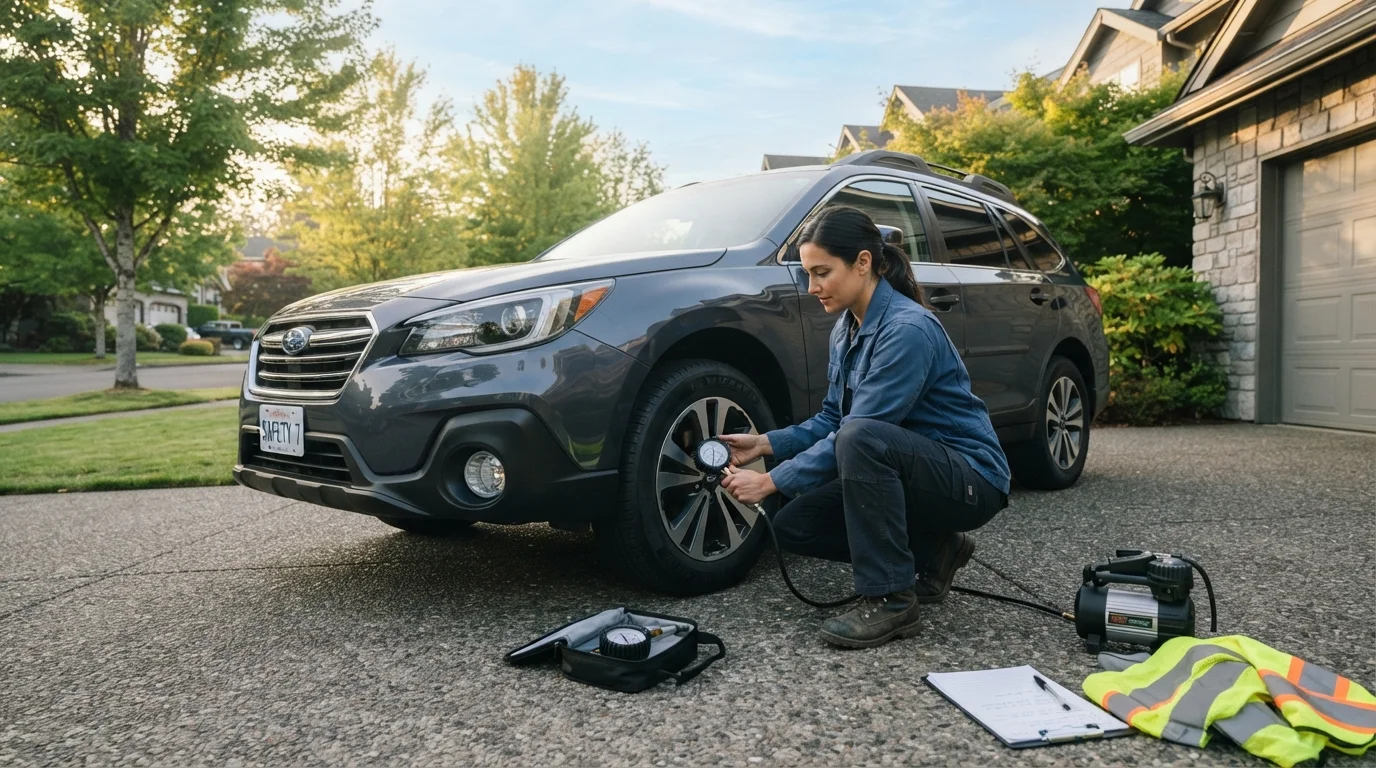 Before Every Long Road Trip: A Pre-Drive Vehicle and Safety Check