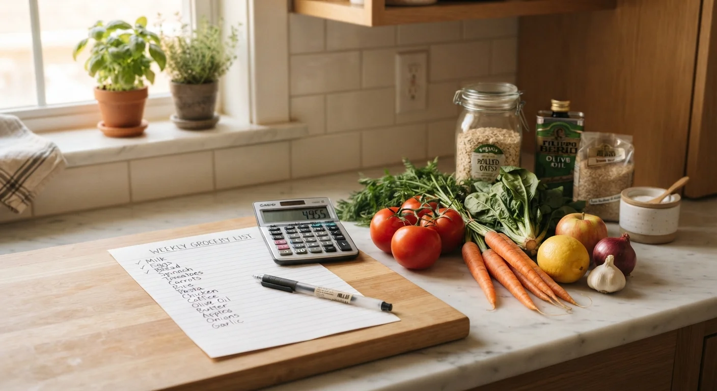 Building a Grocery Budget That Actually Holds