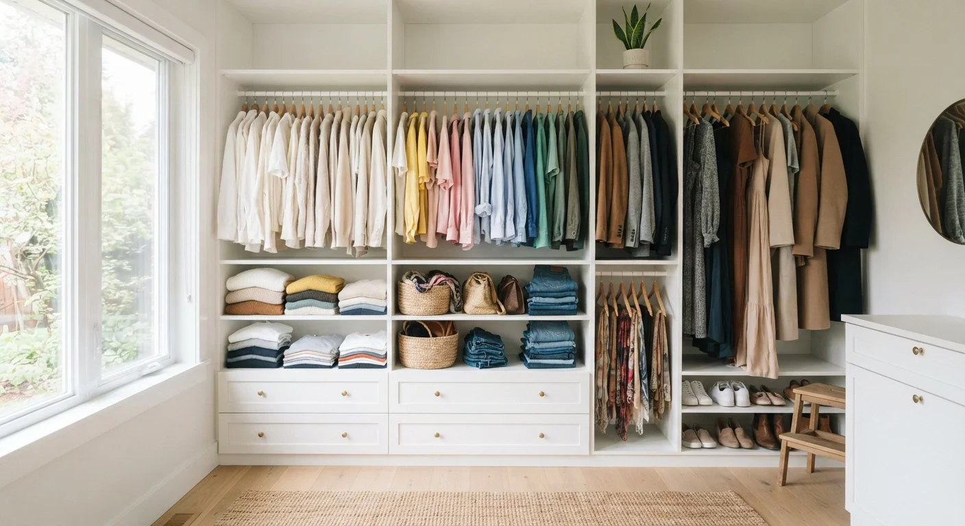 Closet Organization Myths That Keep Your Wardrobe in Chaos