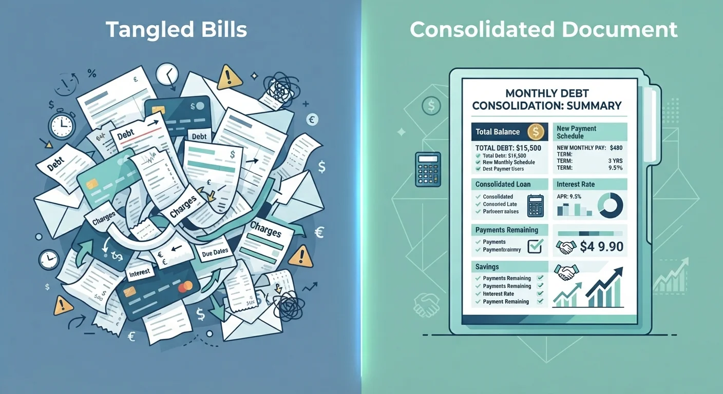 Debt Consolidation Explained: When It Helps and When It Doesn't