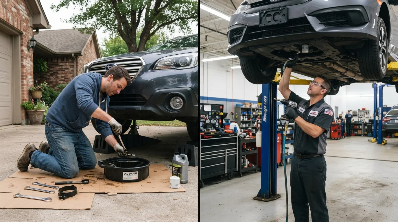 DIY Car Maintenance vs. Taking It to a Shop