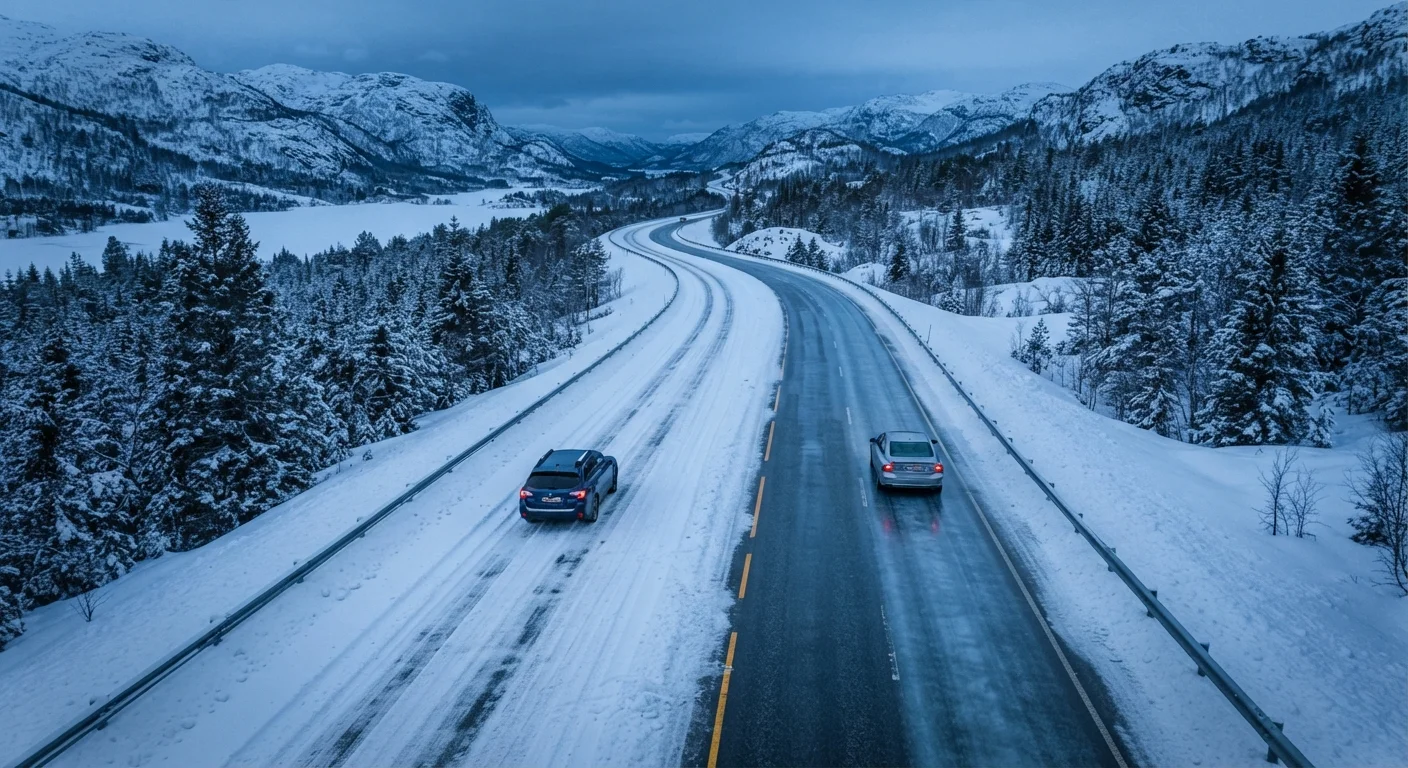 Driving on Ice vs. Driving on Snow: Two Different Problems, Two Different Approaches