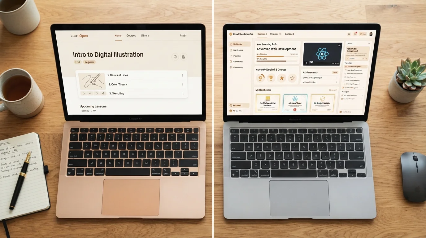 Free vs. Paid Online Courses: A Genuine Side-by-Side Look
