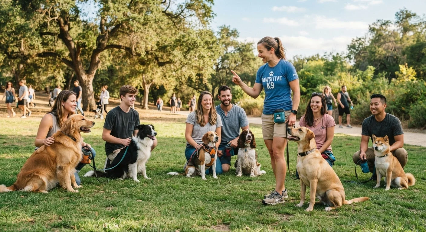 Group Classes vs. Private Dog Training Sessions