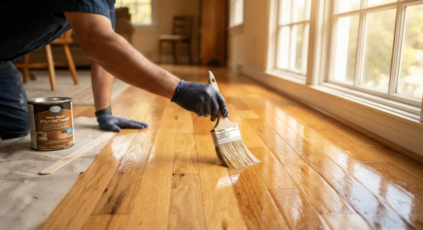 Hardwood Floor Refinishing: Protecting Your Work After the Sanding Is Done
