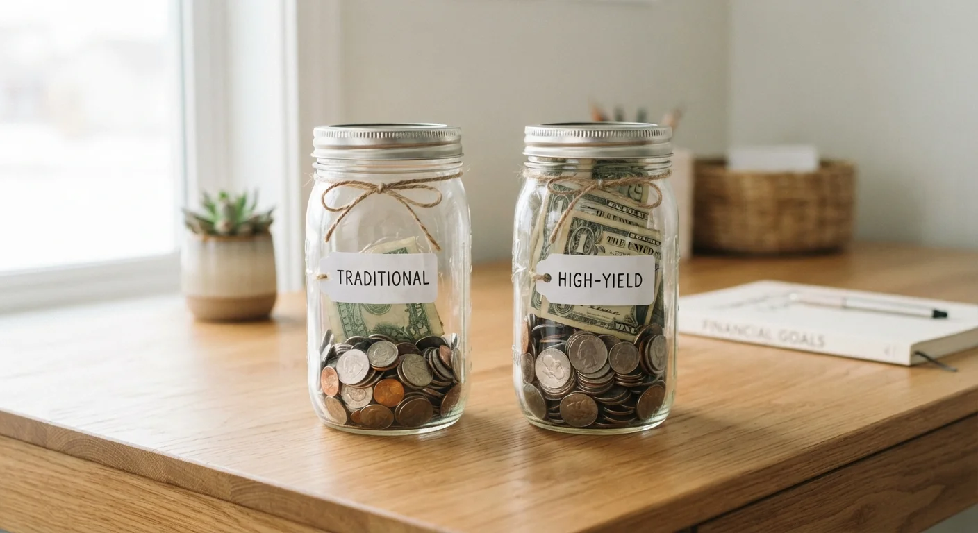 High-Yield Savings Accounts vs. Traditional Savings Accounts