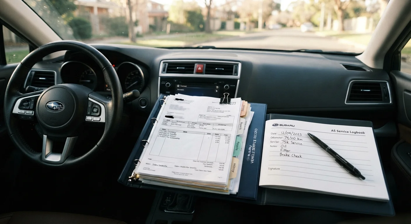 Keeping Track of Your Vehicle's Service History