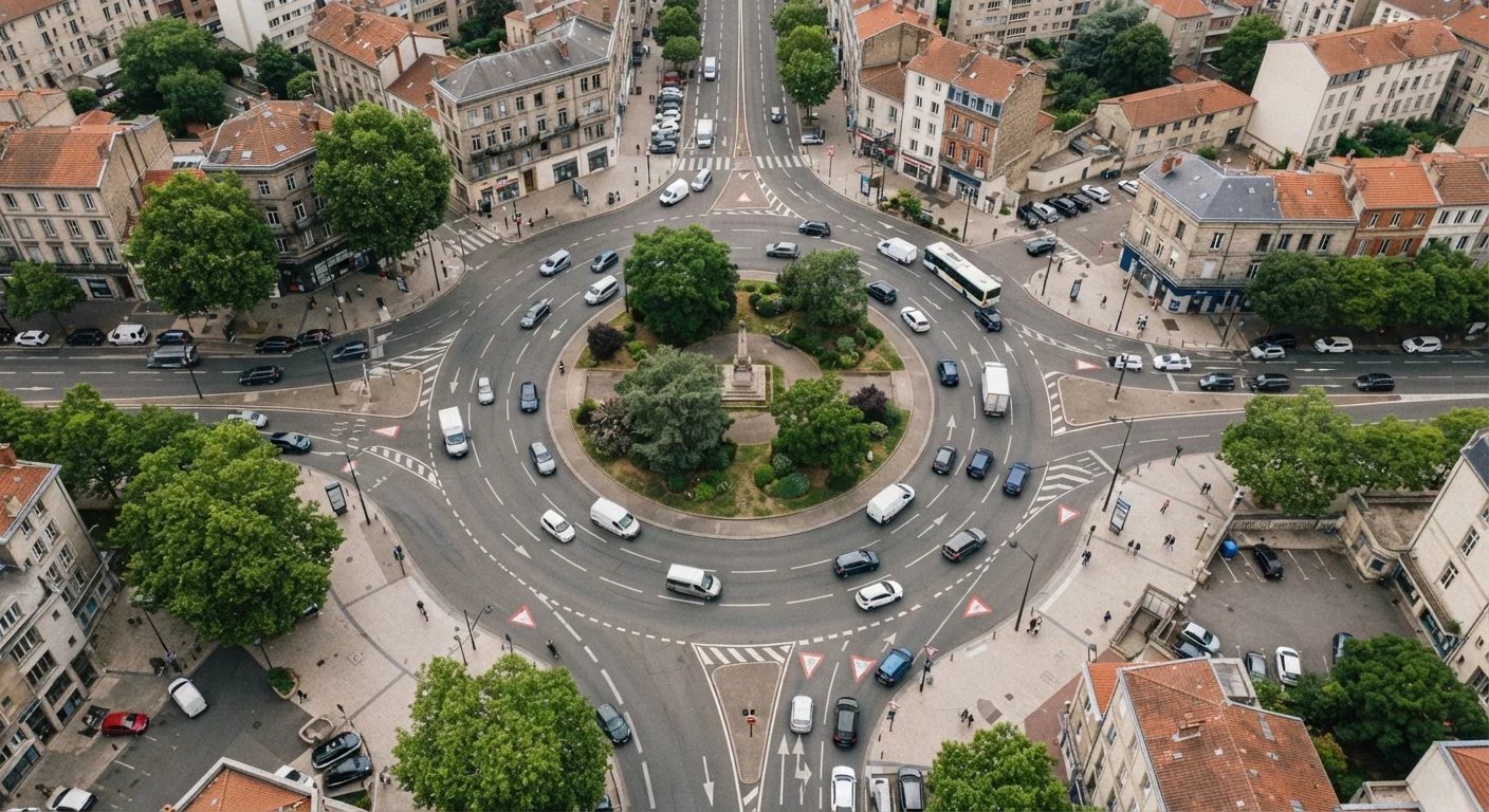 Roundabouts, Four-Way Stops, and Yield Signs: Who Actually Goes First