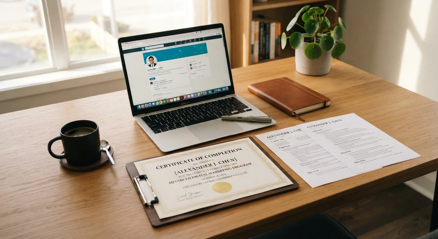 What a Certificate of Completion Actually Signals to Employers