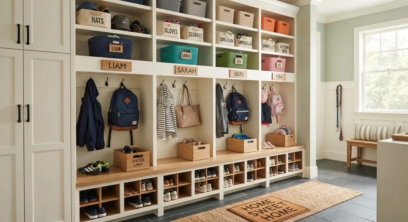 Zones, Bins, and Labels: Building a Storage System Your Whole Family Will Actually Use